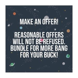 OFFER! BUNDLE! All reasonable offers accepted!